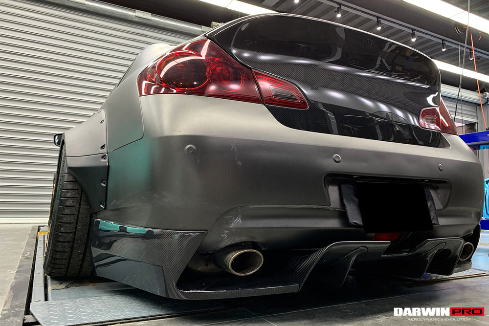 2010-2013 Infiniti G25 G37 Sedan BKSS Style Rear Diffuser