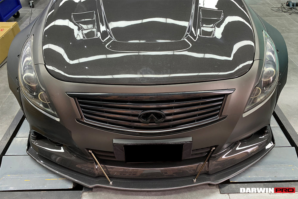 2010-2013 Infiniti G25 G37 Sedan BKSS Style Front Lip