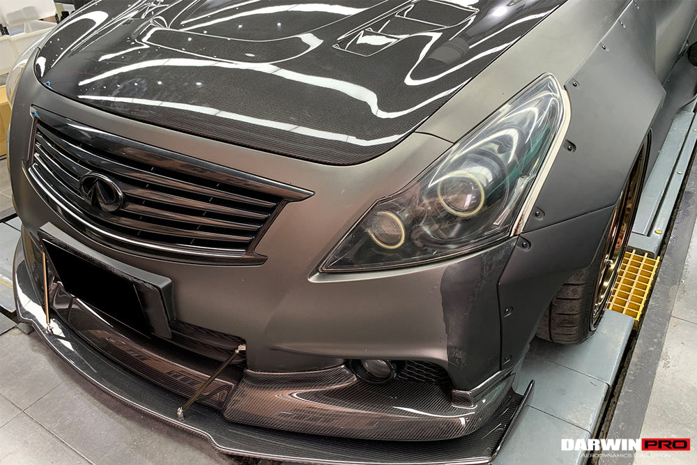 2010-2013 Infiniti G25 G37 Sedan BKSS Style Front Lip