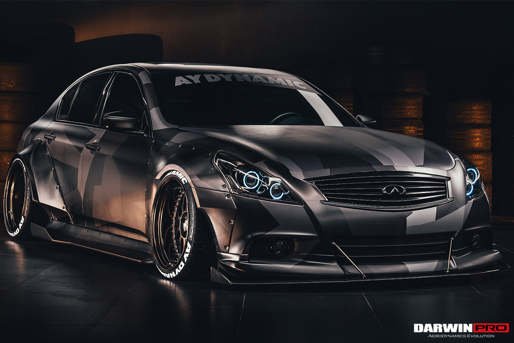 2010-2013 Infiniti G25 G37 Sedan BKSS Style Front Lip