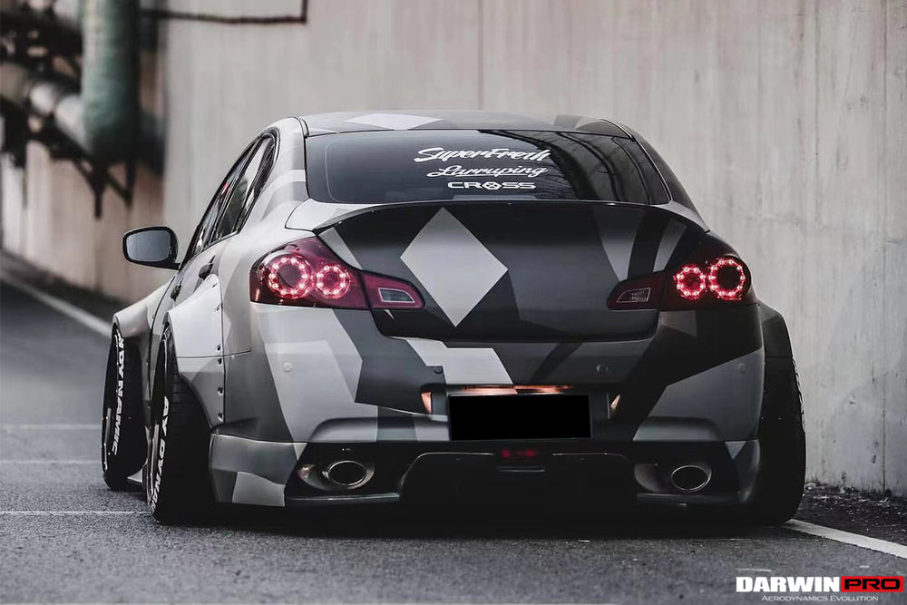 2010-2013 Infiniti G25 G37 Sedan BKSS Style Rear Diffuser