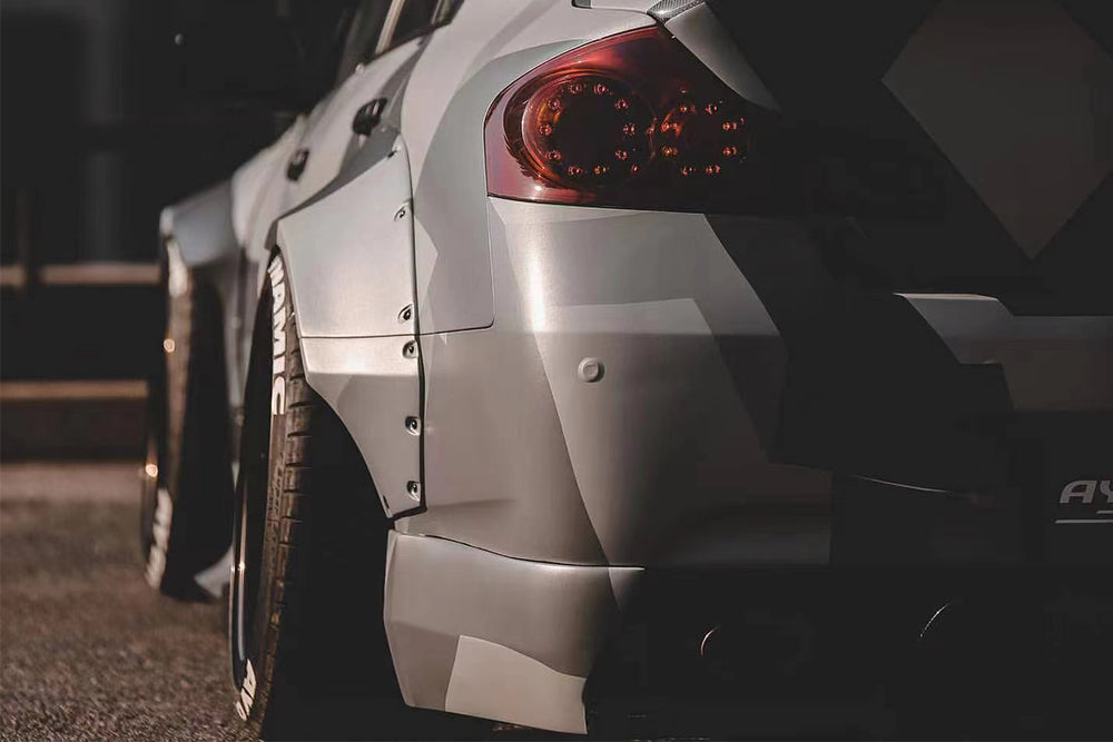 2010-2013 Infiniti G25 G37 Sedan BKSS Style Wide Fender Flares