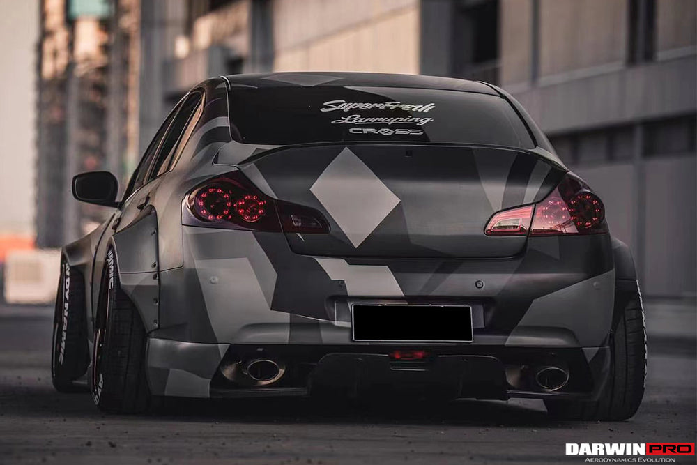 2010-2013 Infiniti G25 G37 Sedan BKSS Style Rear Diffuser