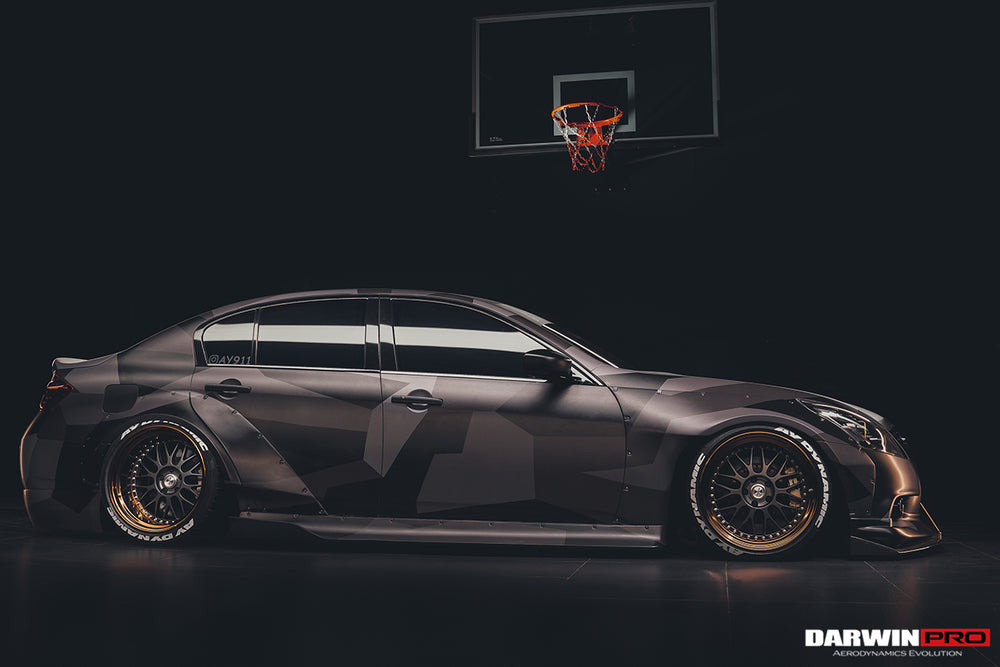 2010-2013 Infiniti G25 G37 Sedan BKSS Style Side Skirts