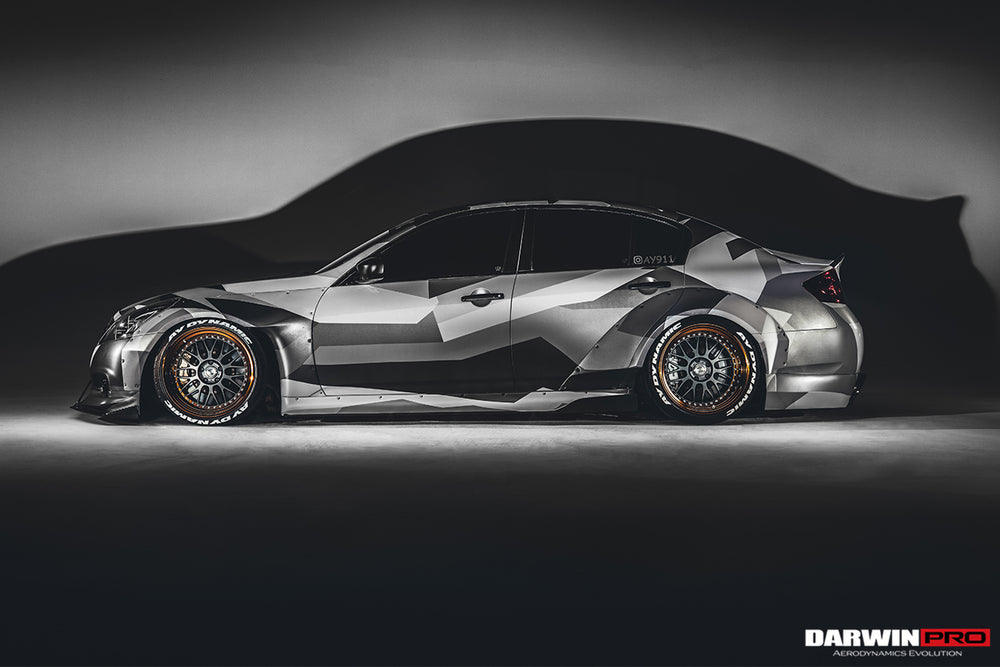 2010-2013 Infiniti G25 G37 Sedan BKSS Style Side Skirts