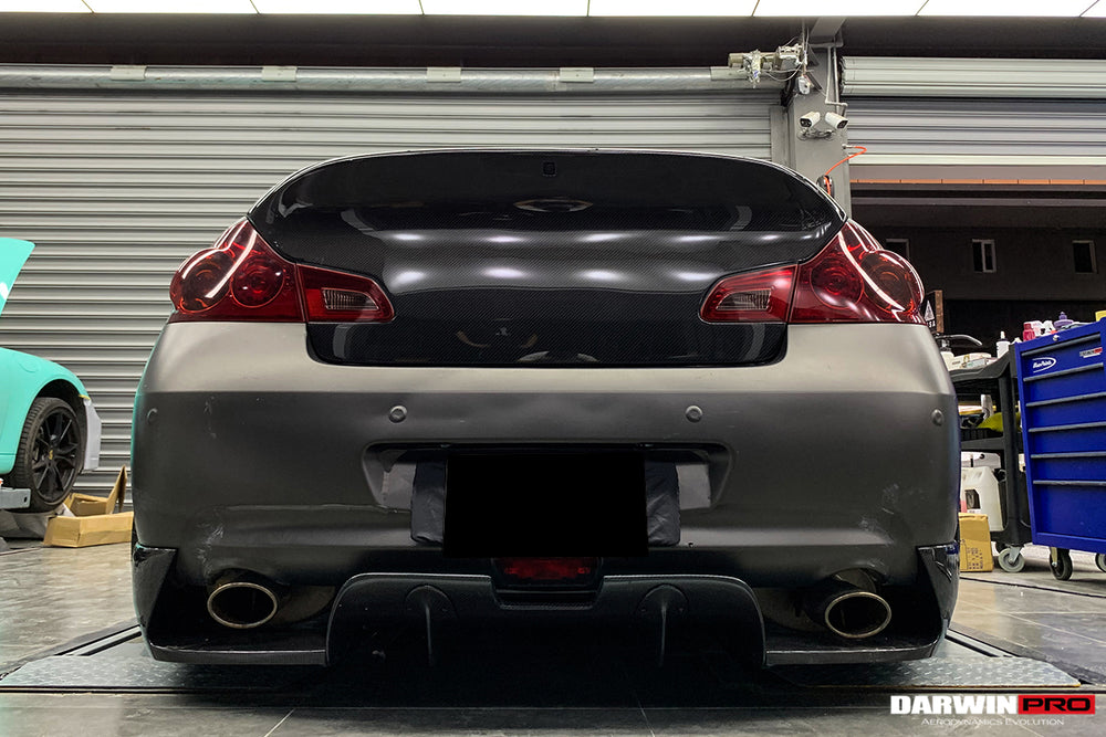2010-2013 Infiniti G25 G37 Sedan BKSS Style Rear Diffuser