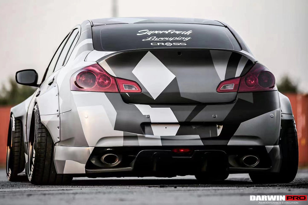 2010-2013 Infiniti G25 G37 Sedan BKSS Style Wide Fender Flares