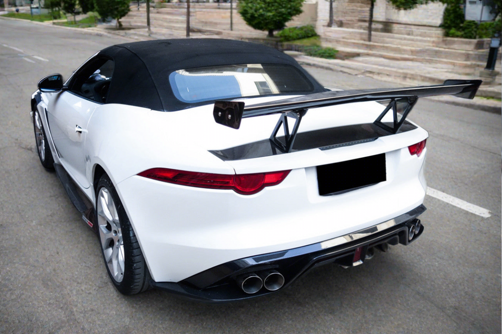 DarwinPRO 2013-2017 Jaguar F-Type Convertible IMP Performance Trunk Spoiler - DarwinPRO Aerodynamics