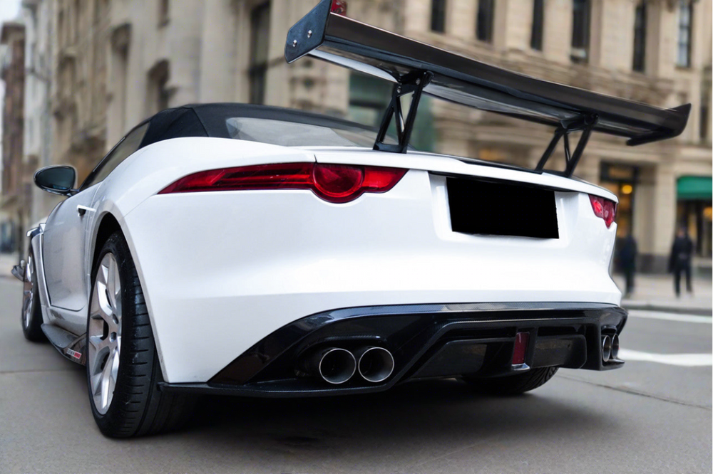 DarwinPRO 2013-2017 Jaguar F-Type Convertible IMP Performance Trunk Spoiler - DarwinPRO Aerodynamics