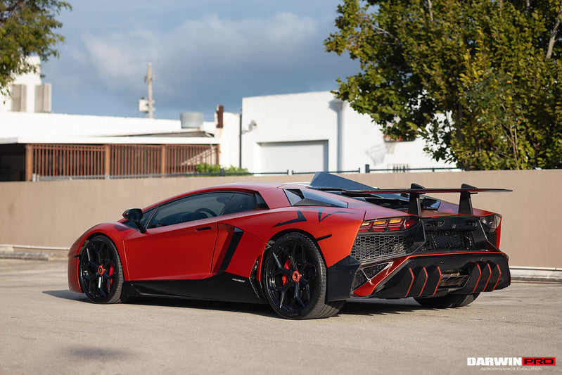 2011-2021 Lamborghini Aventador LP700 LP740 Coupe & Roadster Carbon Fiber Side Skirts