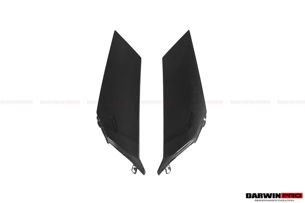 Panel de entrada de aire trasero de fibra de carbono para Lamborghini Aventador LP700 LP740 Roadster 2013-2016