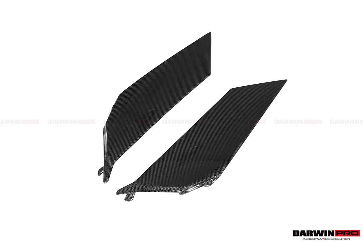 Panel de entrada de aire trasero de fibra de carbono para Lamborghini Aventador LP700 LP740 Roadster 2013-2016