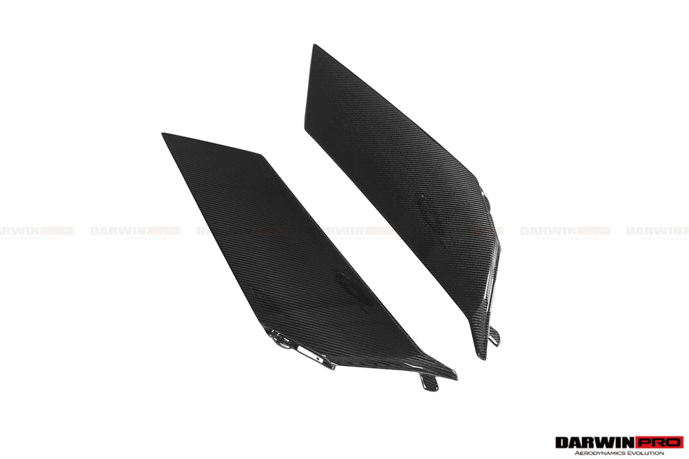 Panel de entrada de aire trasero de fibra de carbono para Lamborghini Aventador LP700 LP740 Roadster 2013-2016