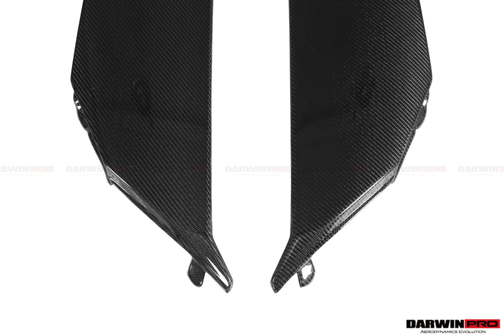 Panel de entrada de aire trasero de fibra de carbono para Lamborghini Aventador LP700 LP740 Roadster 2013-2016