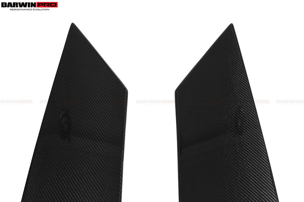 Panel de entrada de aire trasero de fibra de carbono para Lamborghini Aventador LP700 LP740 Roadster 2013-2016
