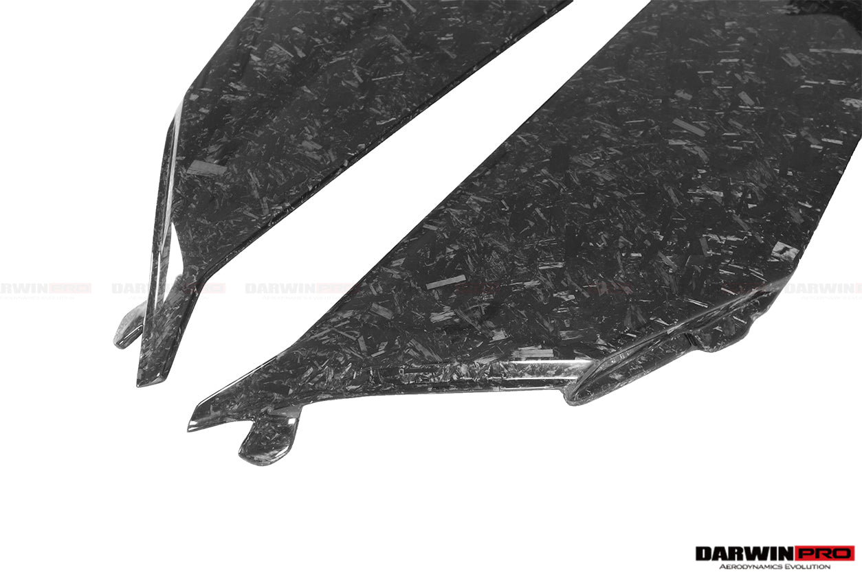 Panel de entrada de aire trasero de fibra de carbono para Lamborghini Aventador LP700 LP740 Roadster 2013-2016
