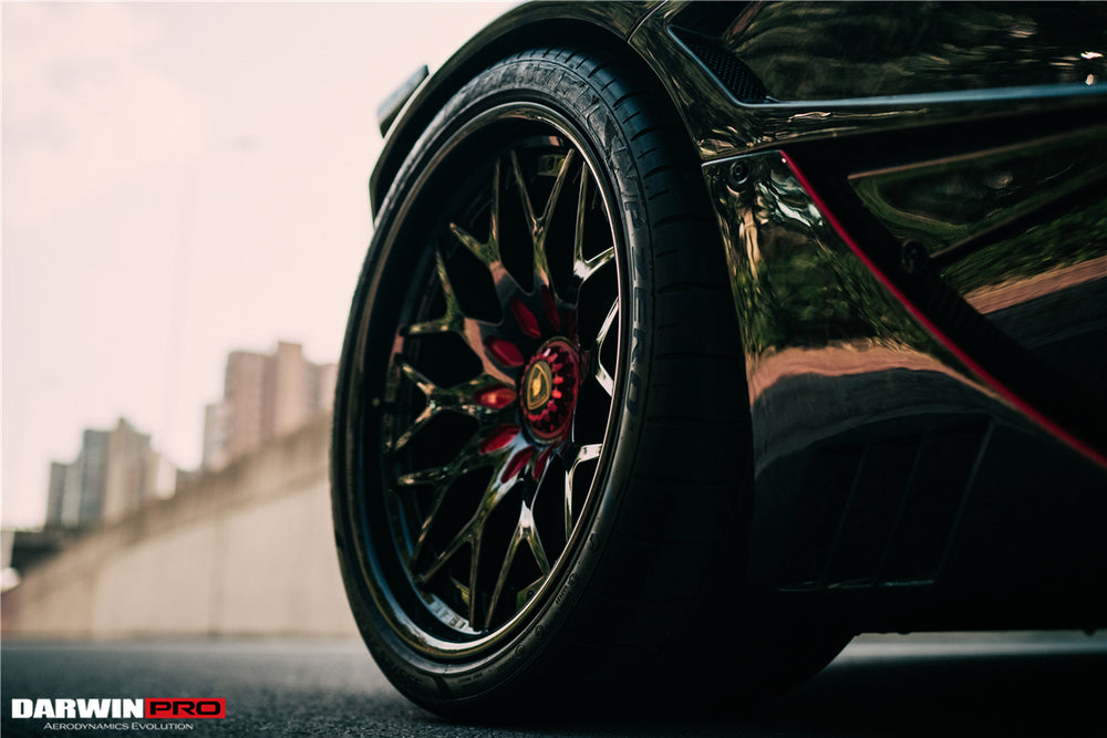 Kit aerodinámico completo de fibra de carbono con carrocería ancha estilo SV-BKSSII para Lamborghini Aventador LP700 Roadster DarwinPRO 2011-2016