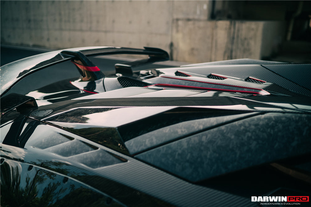 Kit aerodinámico completo de fibra de carbono con carrocería ancha estilo SV-BKSSII para Lamborghini Aventador LP700 Roadster DarwinPRO 2011-2016