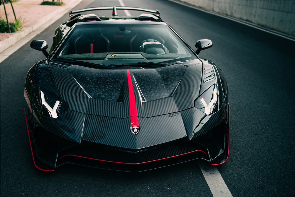 Kit aerodinámico completo de fibra de carbono con carrocería ancha estilo SV-BKSSII para Lamborghini Aventador LP700 Roadster DarwinPRO 2011-2016