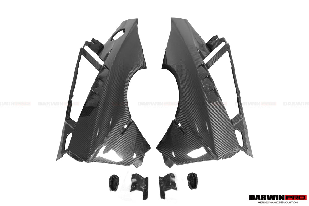 Kit aerodinámico completo de fibra de carbono con carrocería ancha estilo SV-BKSSII para Lamborghini Aventador LP700 Roadster DarwinPRO 2011-2016