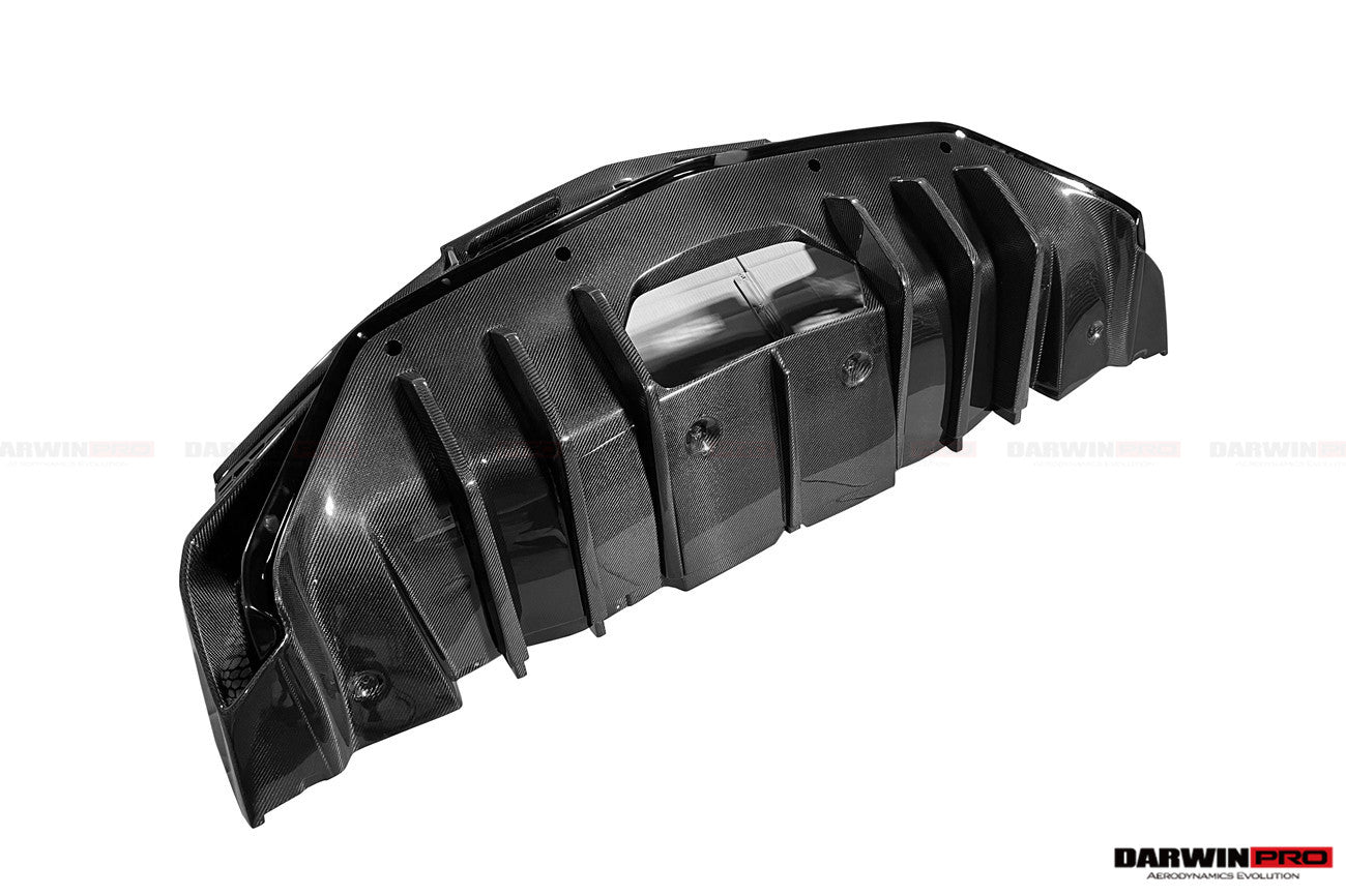 DarwinPRO 2011-2016 Lamborghini Aventador LP700 LP740 Coupe & Roadster SV Style Rear Bumper - DarwinPRO Aerodynamics