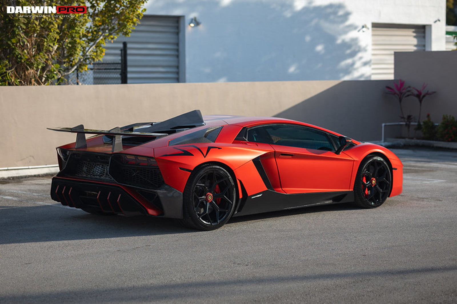 Alerón trasero estilo SV para Lamborghini Aventador LP700 LP740 Coupe y Roadster DarwinPRO 2011-2021