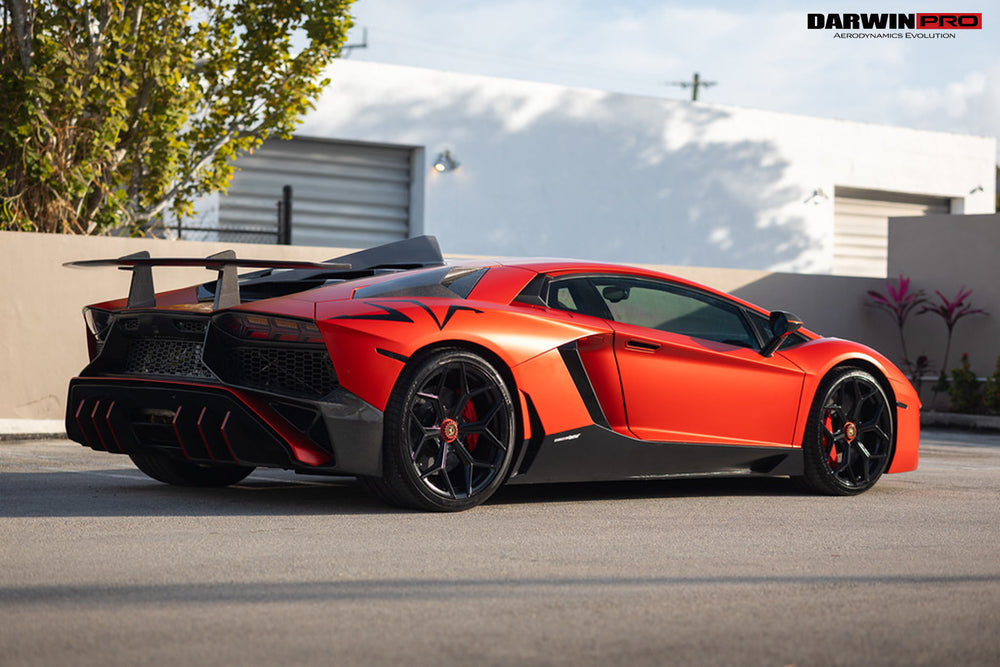 Alerón trasero estilo SV para Lamborghini Aventador LP700 LP740 Coupe y Roadster DarwinPRO 2011-2021