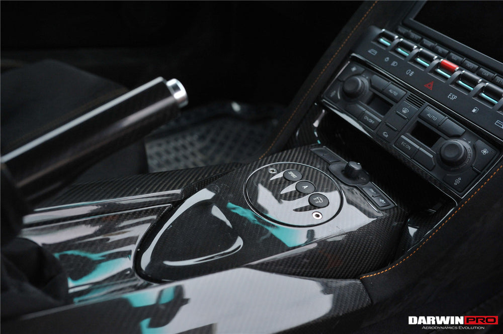 2004-2014 Lamborghini Gallardo OEM Style Carbon Fiber Center Console