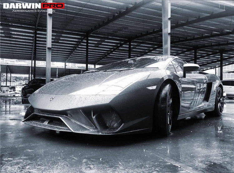2004-2008 Lamborghini Gallardo BKSS Style Front Bumper - DarwinPRO Aerodynamics