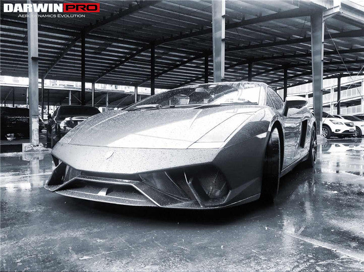 2004-2008 Lamborghini Gallardo BKSS Style Front Bumper - DarwinPRO Aerodynamics