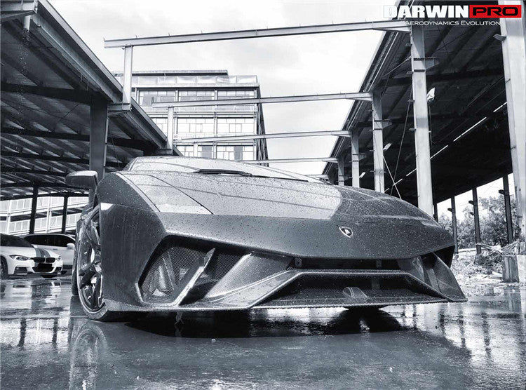 2004-2008 Lamborghini Gallardo BKSS Style Front Bumper - DarwinPRO Aerodynamics