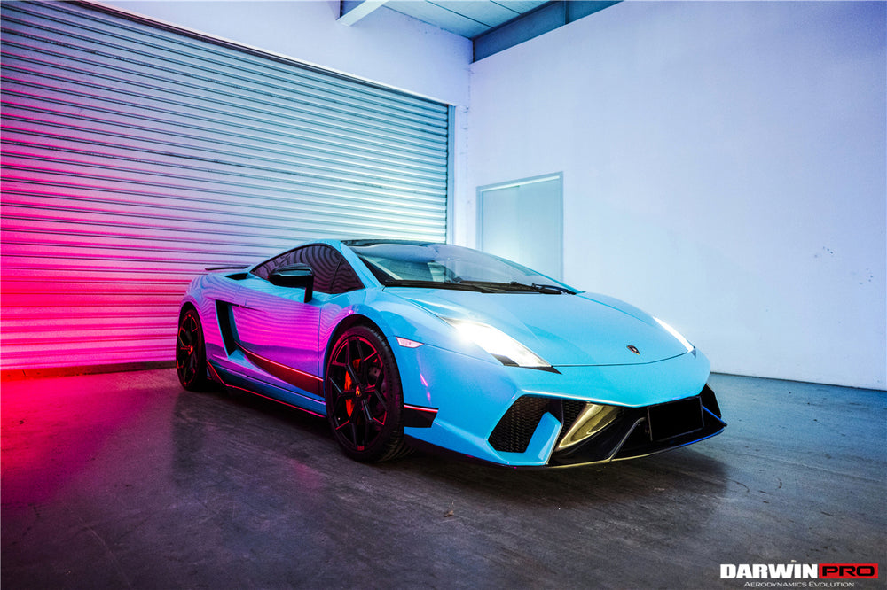2009-2014 Lamborghini Gallardo BKSS Style Front Bumper - DarwinPRO Aerodynamics