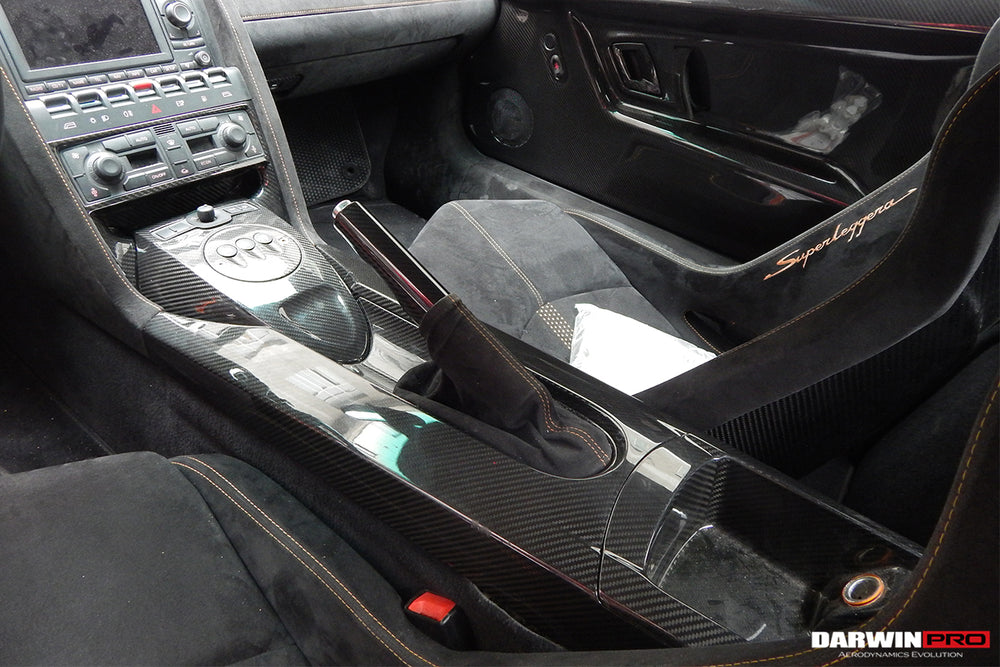 2004-2014 Lamborghini Gallardo Center Gear Shift Console Board - DarwinPRO Aerodynamics
