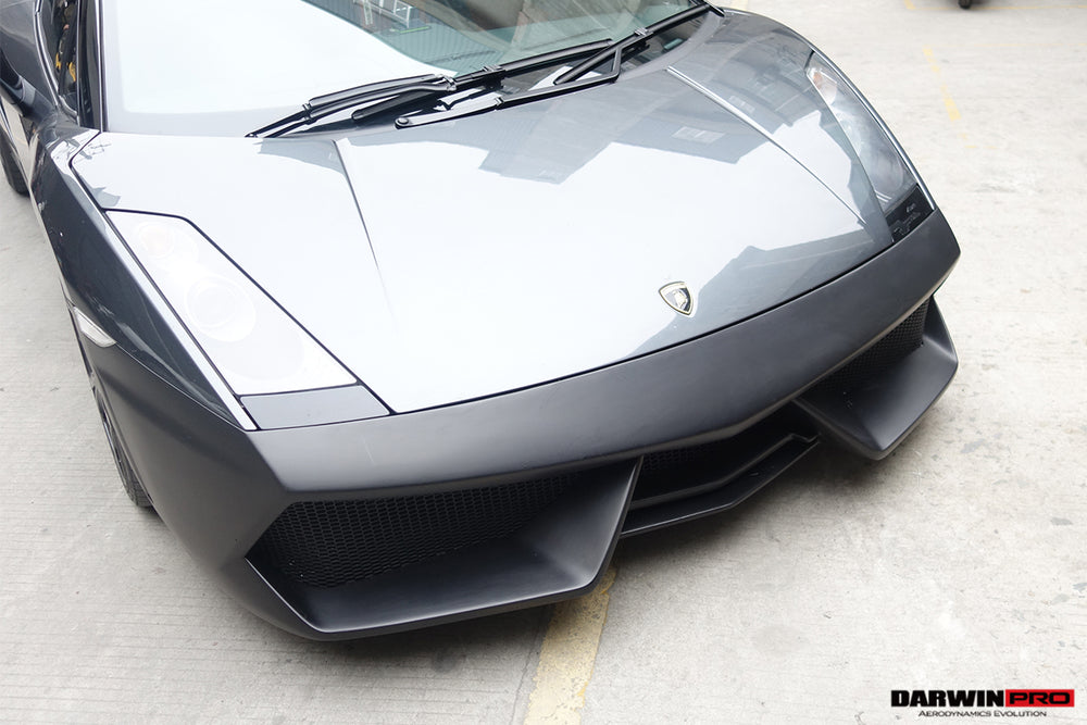 2004-2008 Lamborghini Gallardo LP570 Style Front Bumper - DarwinPRO Aerodynamics