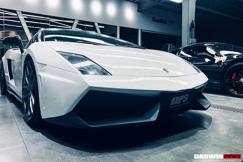 2004-2008 Lamborghini Gallardo LP570 Style Front Bumper - DarwinPRO Aerodynamics