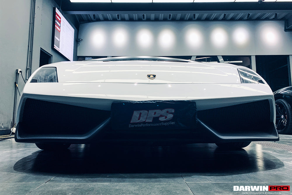 2004-2008 Lamborghini Gallardo LP570 Style Front Bumper - DarwinPRO Aerodynamics