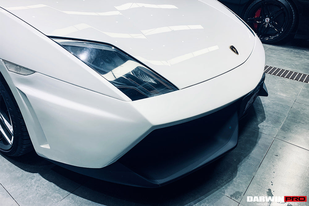 2004-2008 Lamborghini Gallardo LP570 Style Front Bumper - DarwinPRO Aerodynamics