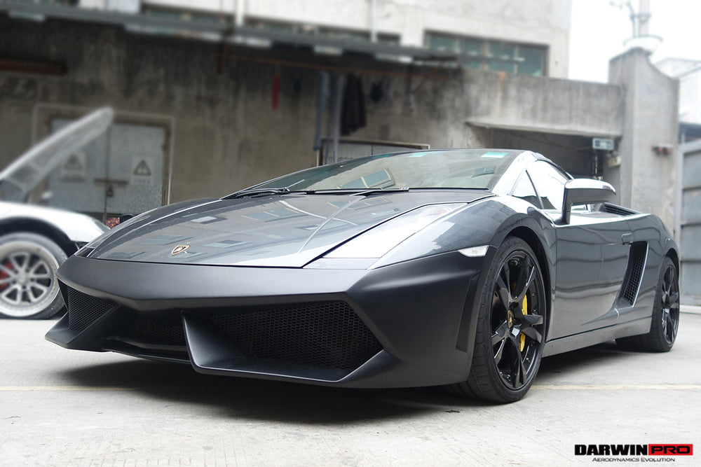 2004-2008 Lamborghini Gallardo LP570 Style Front Bumper - DarwinPRO Aerodynamics