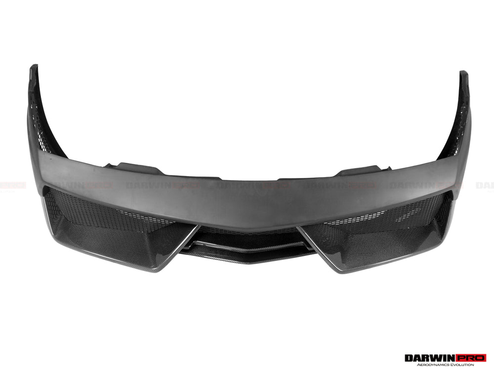 2004-2008 Lamborghini Gallardo LP570 Style Front Bumper - DarwinPRO Aerodynamics