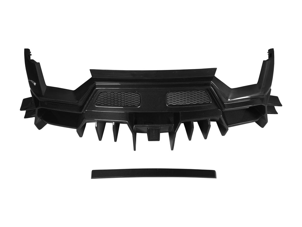 2004-2008 Lamborghini Gallardo IRON Style Rear Bumper - DarwinPRO Aerodynamics