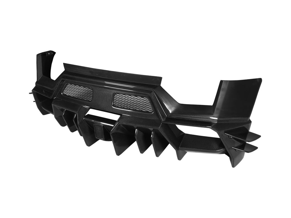 2004-2008 Lamborghini Gallardo IRON Style Rear Bumper - DarwinPRO Aerodynamics