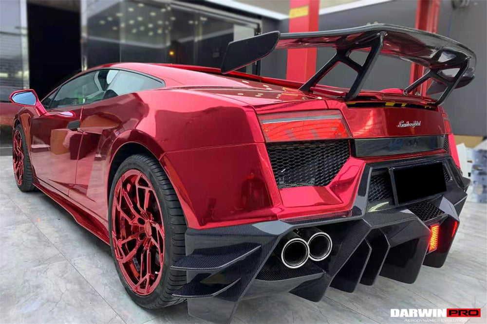 2009-2014 Lamborghini Gallardo BKSS Style Rear Bumper - DarwinPRO Aerodynamics