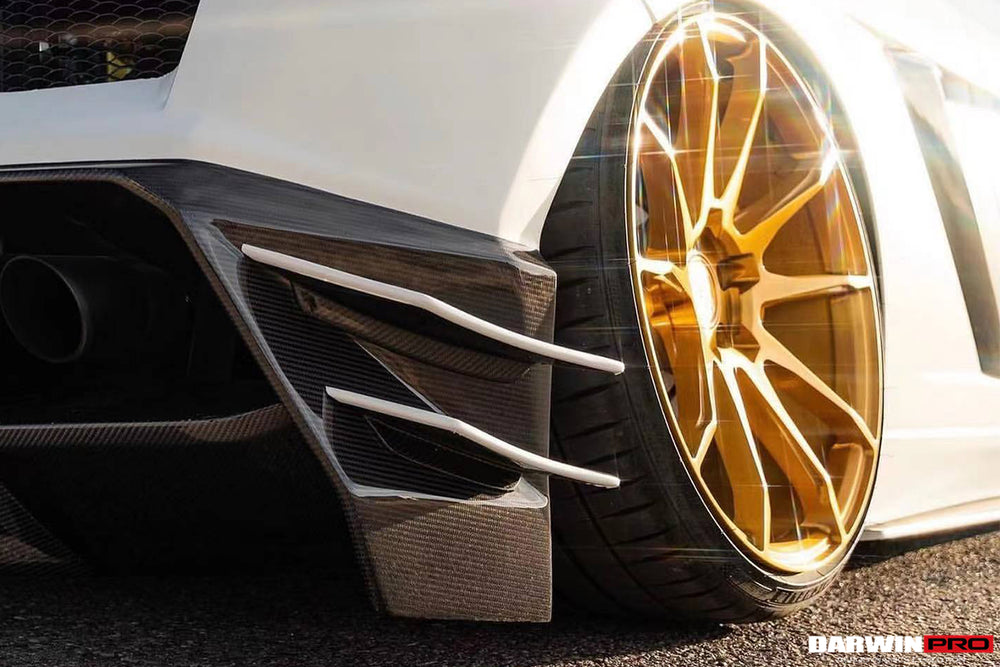 2009-2014 Lamborghini Gallardo BKSS Style Rear Bumper - DarwinPRO Aerodynamics