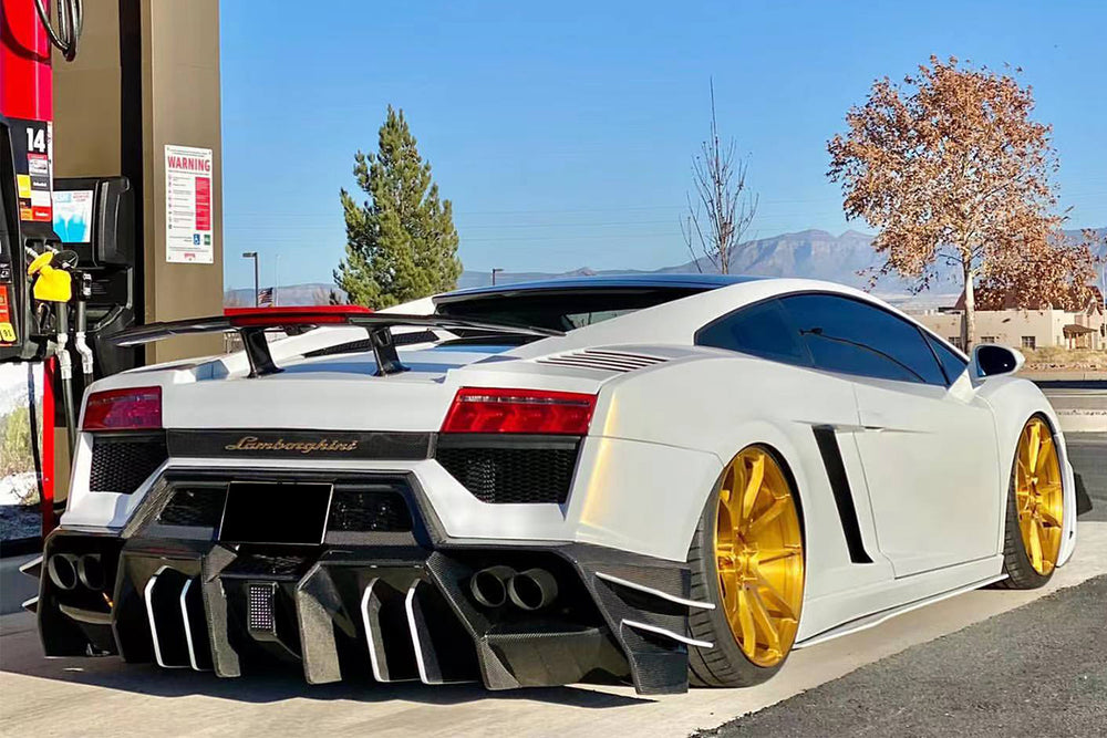 2009-2014 Lamborghini Gallardo BKSS Style Rear Bumper