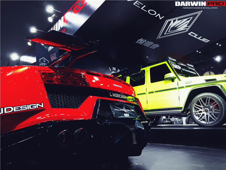 2009-2014 Lamborghini Gallardo Coupe Only IRON Style Trunk Spoiler