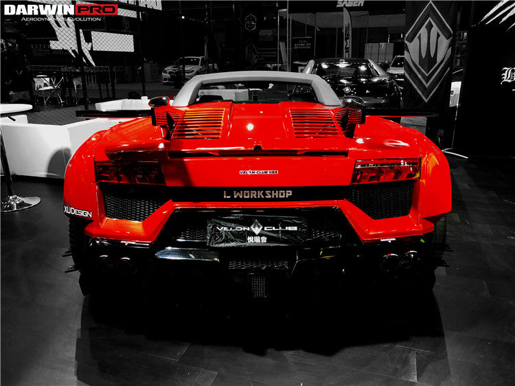2009-2014 Lamborghini Gallardo Coupe Only IRON Style Trunk Spoiler