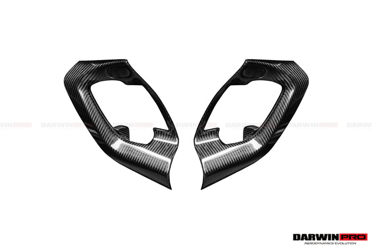 2004-2014 Lamborghini Gallardo Carbon Fiber Door Handles - DarwinPRO Aerodynamics