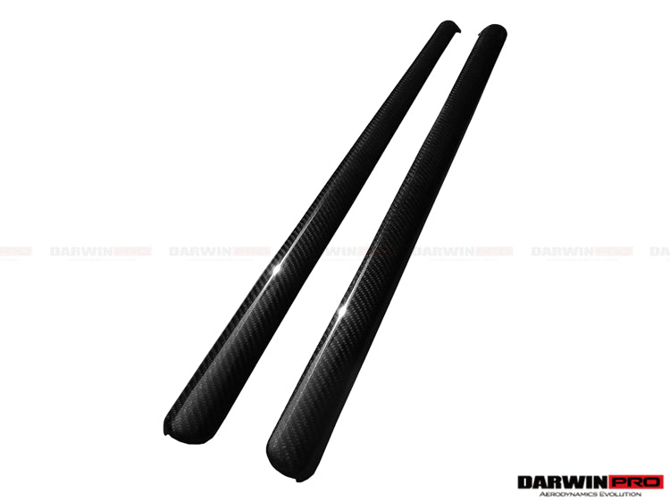 2004-2008 Lamborghini Gallardo Carbon Fiber Door Sills Steps Cover - DarwinPRO Aerodynamics