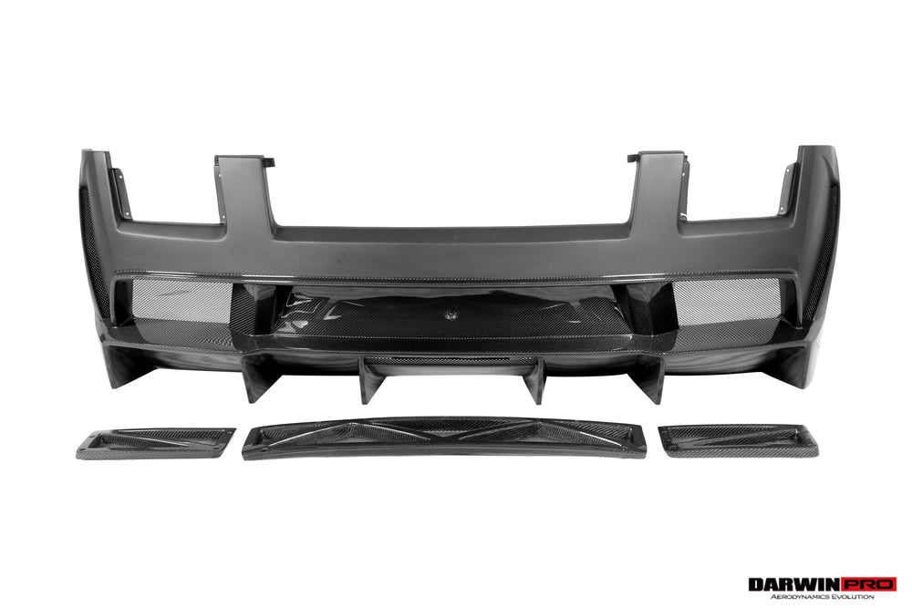 2004-2008 Lamborghini Gallardo VF Style Rear Bumper - DarwinPRO Aerodynamics