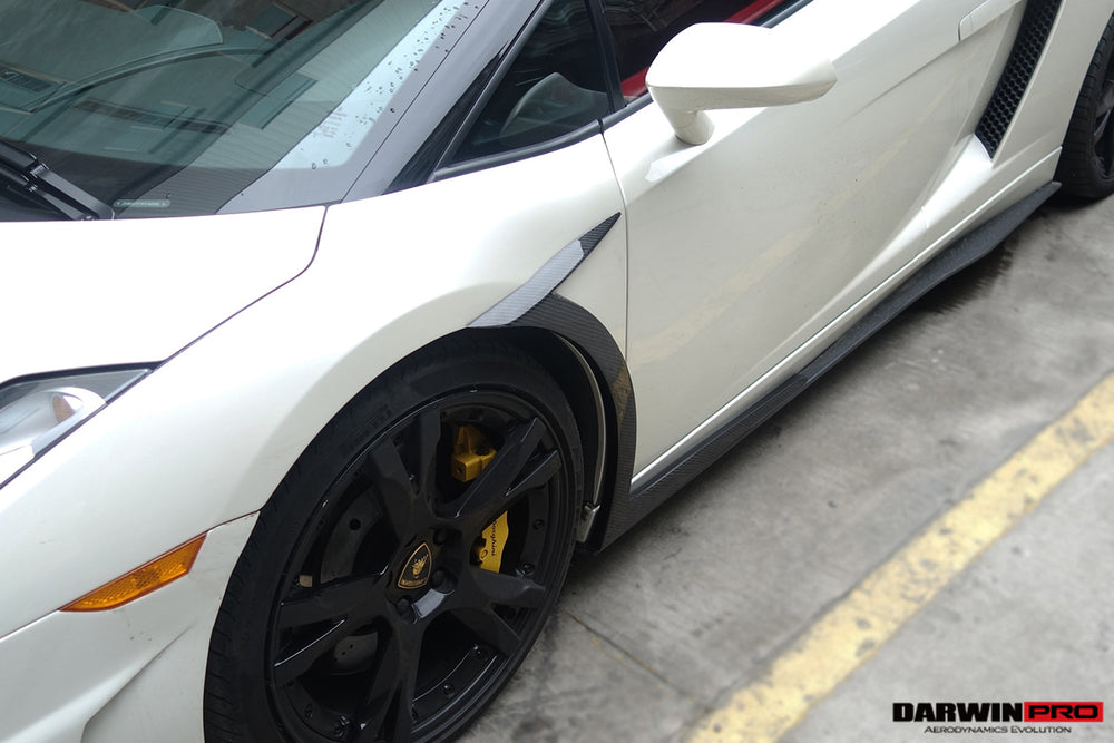 2004-2008 Lamborghini Gallardo VF Style Front Fender Flare - DarwinPRO Aerodynamics